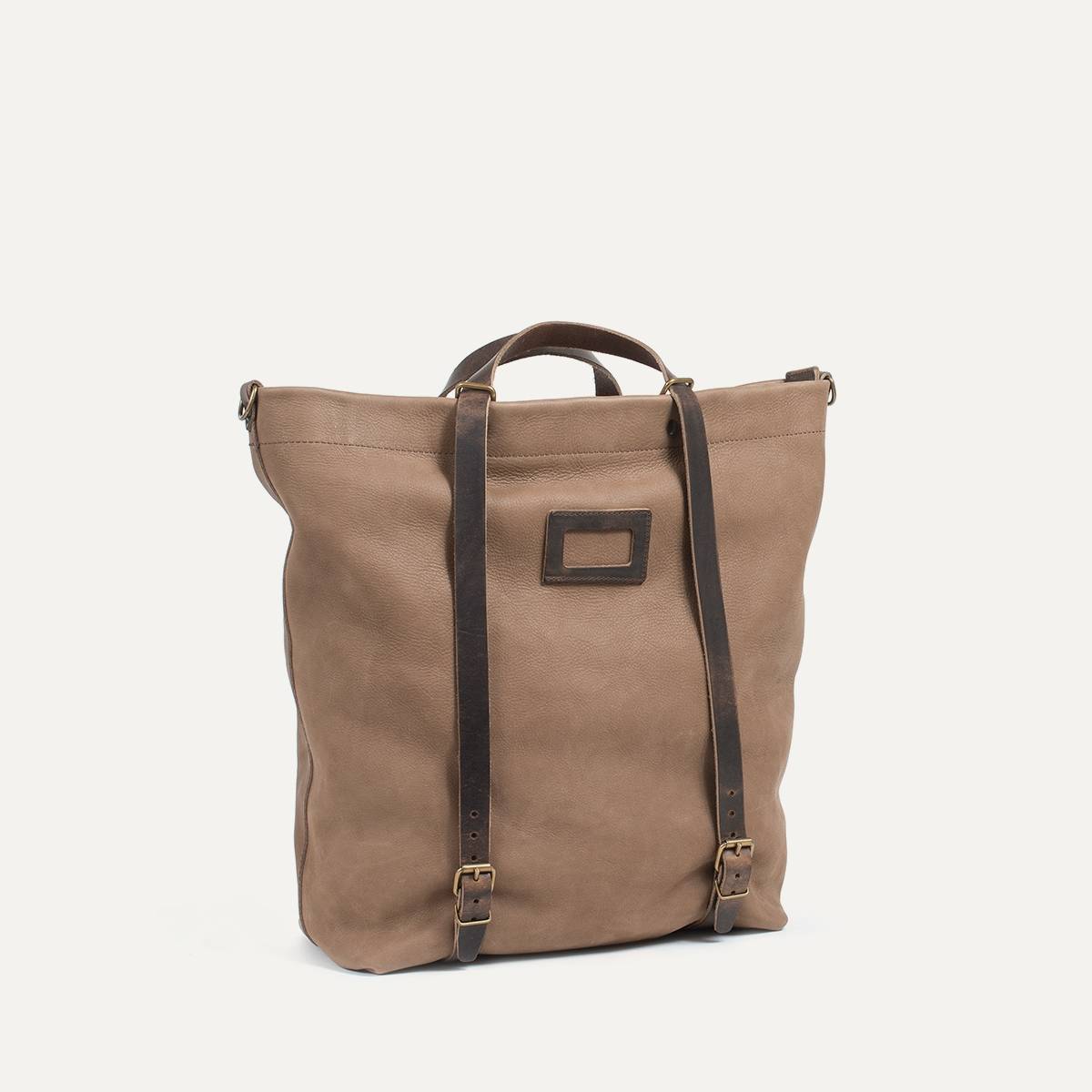 Nobu shopping bag - Taupe (image n°1)