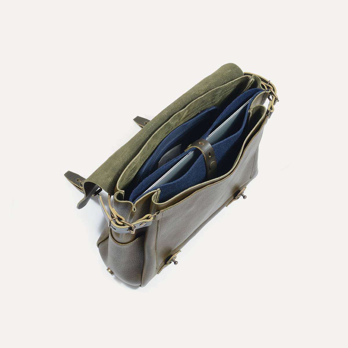 Postman bag Eclair - Khaki (image n°5)