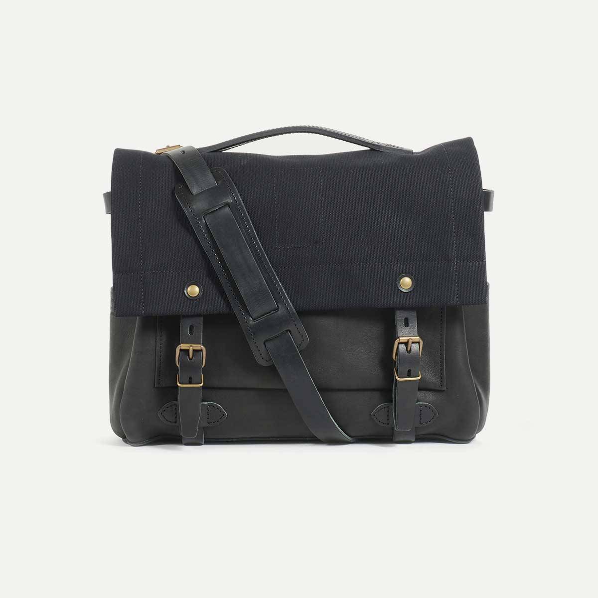 【mù_ 】 POSTMAN BAG / BLACK POSTMAN BAG colour：BLACK price：¥15,400 11月上旬再販予定