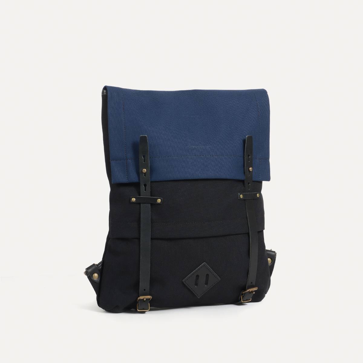 Coursier backpack - Blue Black / BDC x Le Mont St Michel (image n°2)