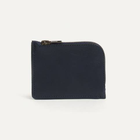 As zipped purse - Navy Blue / Bleu de Chauffe x Le Mont Saint Michel