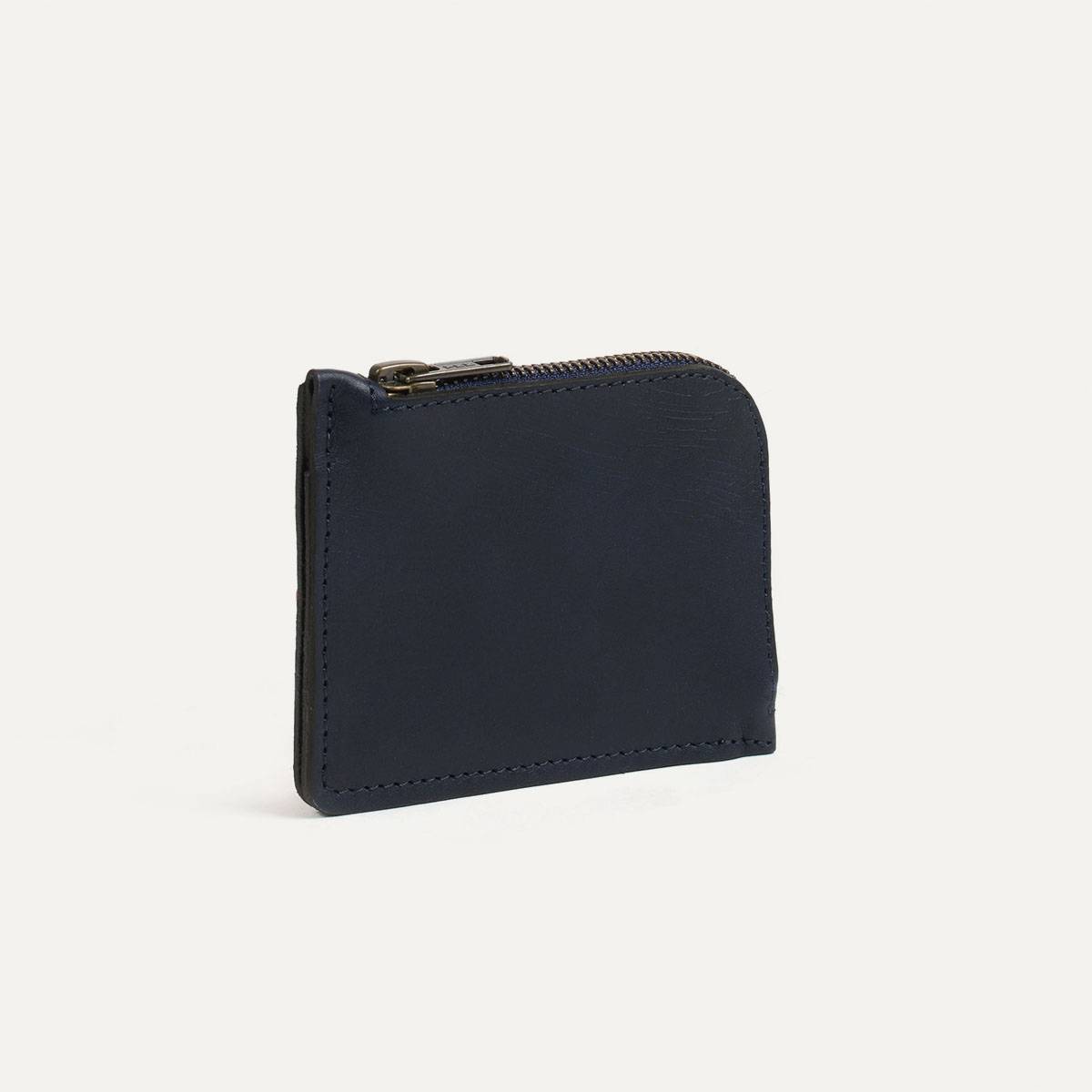 As zipped purse - Navy Blue / Bleu de Chauffe x Le Mont Saint Michel (image n°2)