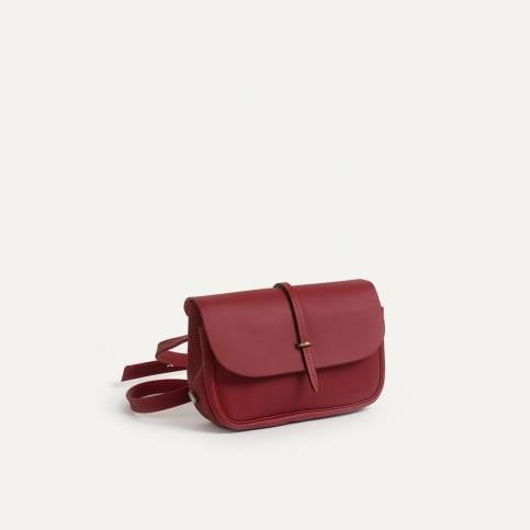 Mini sac postier Pastel - Bordeaux