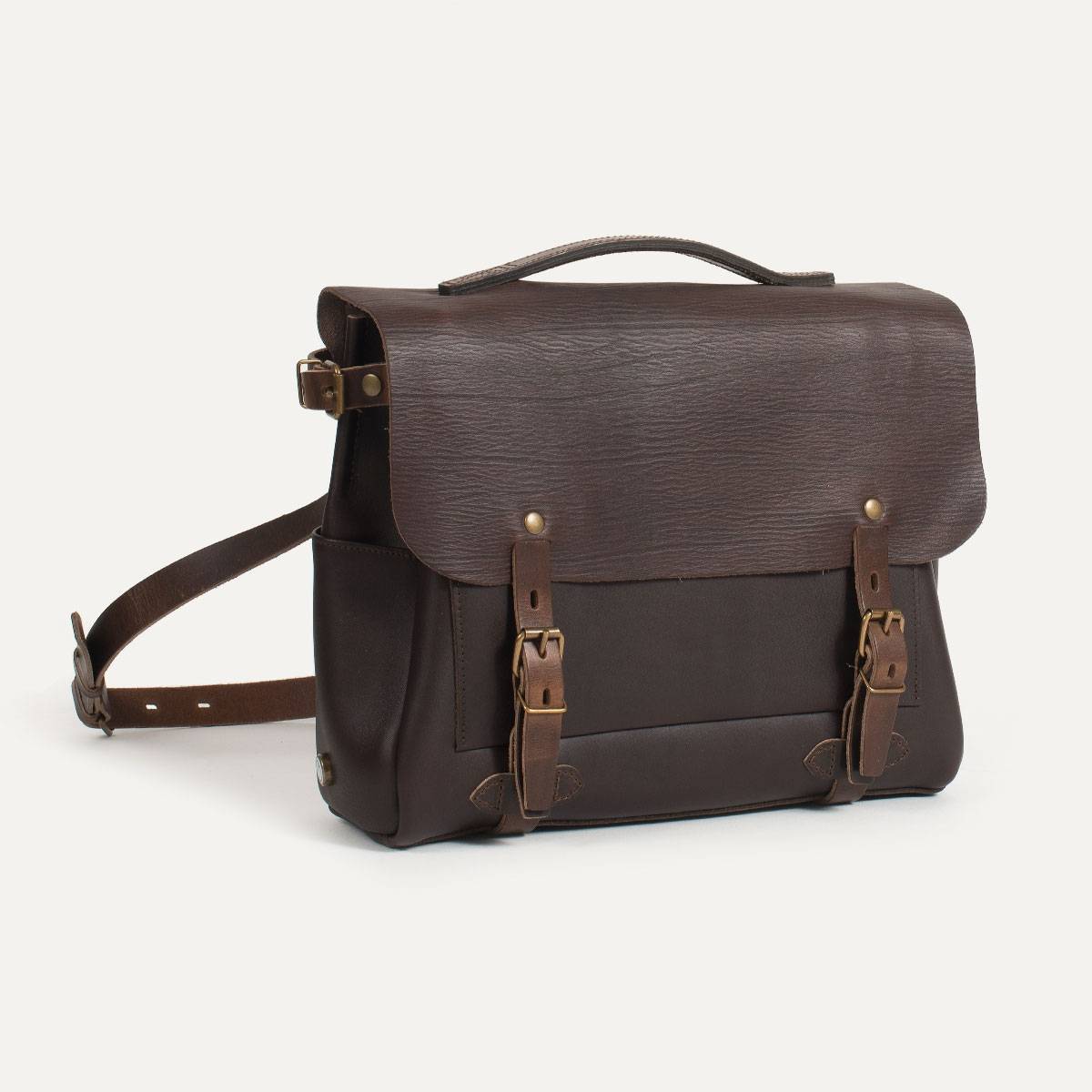 Postman bag Eclair - Brown/Cork (image n°2)