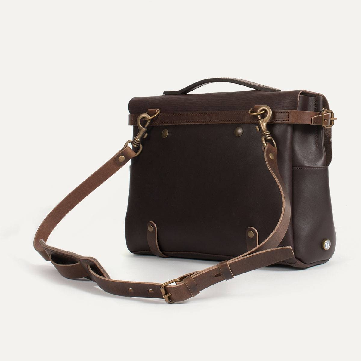 Postman bag Eclair - Brown/Cork (image n°3)