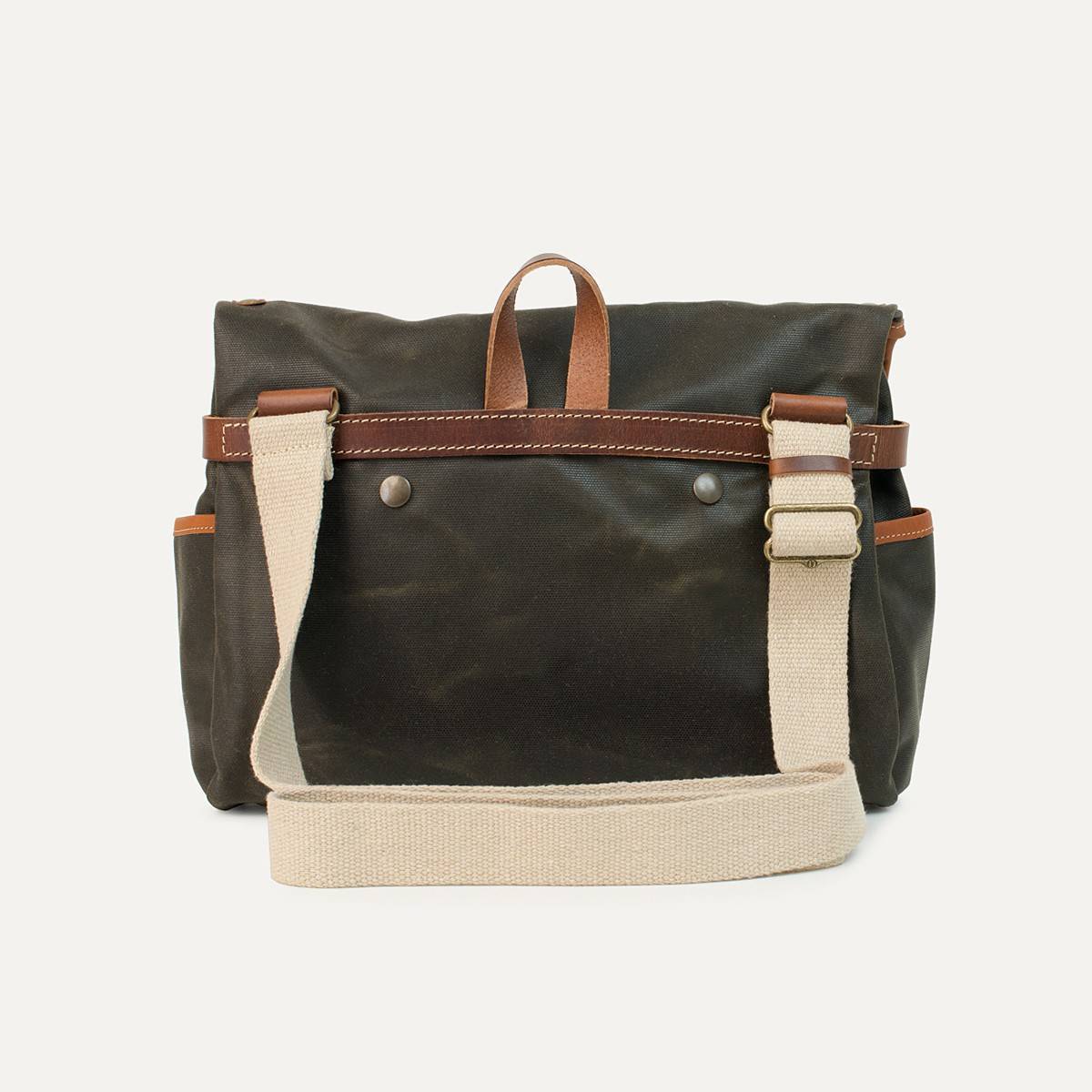 Musette Mariole WAXY - Khaki/Pain Brûlé (image n°2)