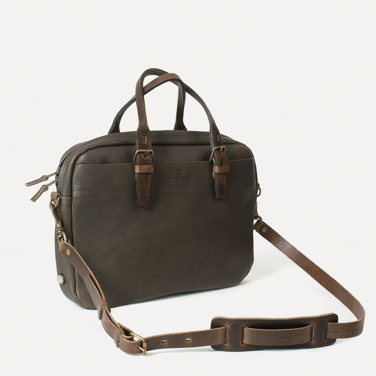 Sac business Folder - Kaki Marron (Smog) (image n°3)