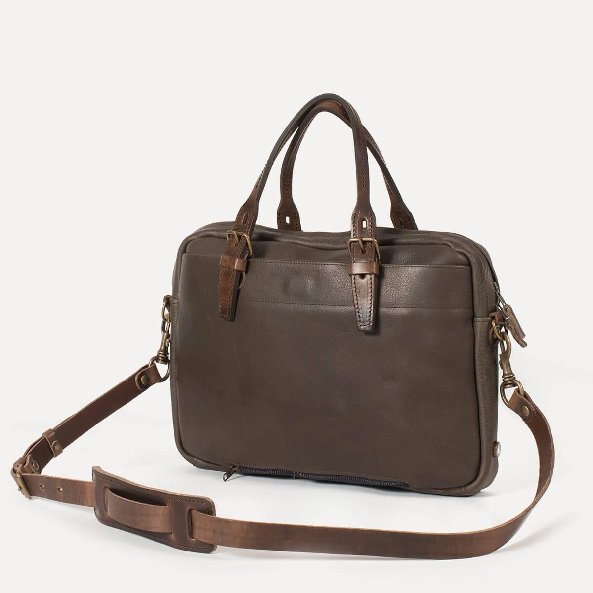 Sac business Folder - Kaki Marron (Smog) (image n°4)