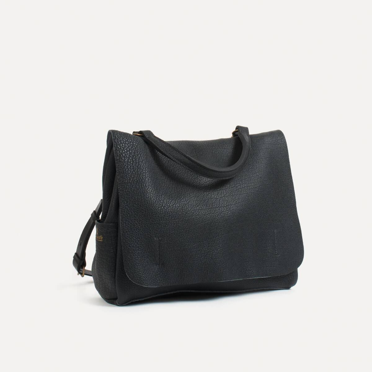 Coline bag L - Black Crispi (image n°2)