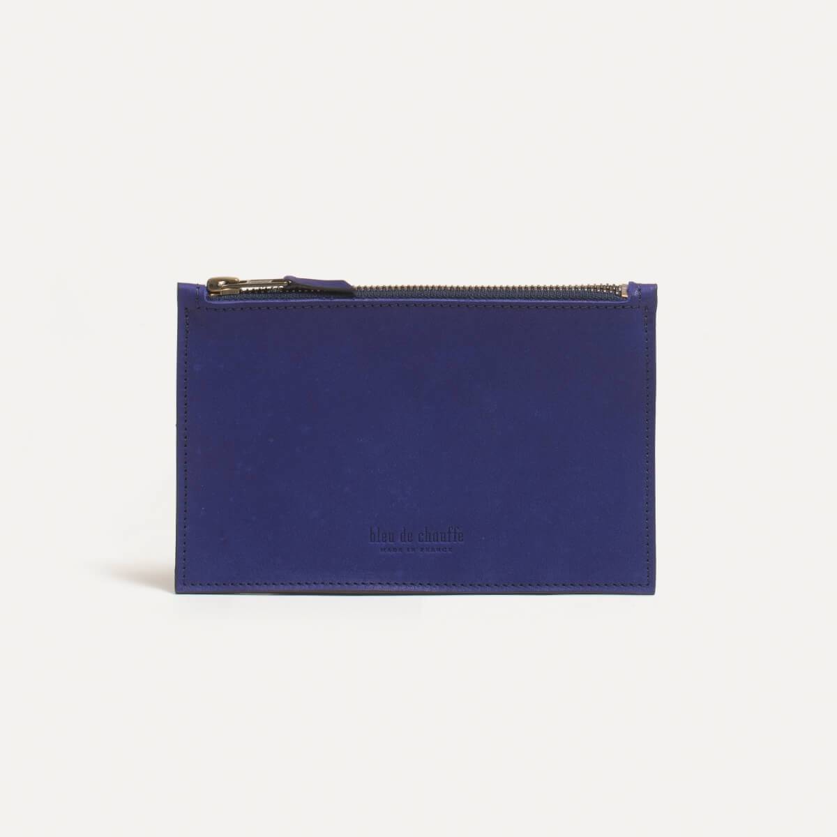 Trousse cuir COSMO S - bleu (image n°2)