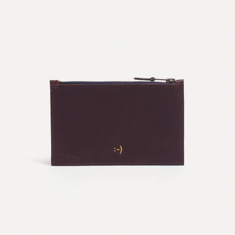 Leather Pouch COSMO S - Peat