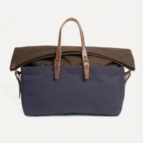 Cabine Travel bag - Navy Blue / Tweed