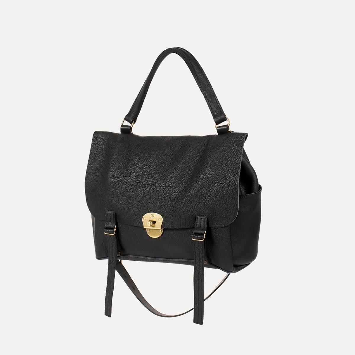 Coline bag M - Black Crispi (image n°2)