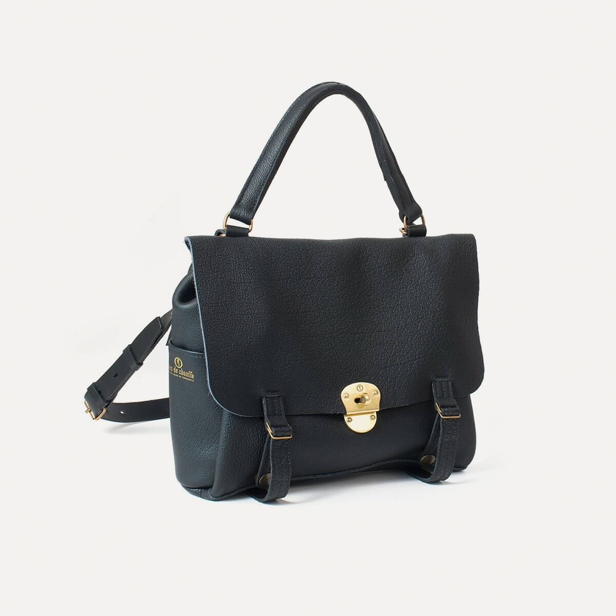 Coline bag M - Black Crispi (image n°3)