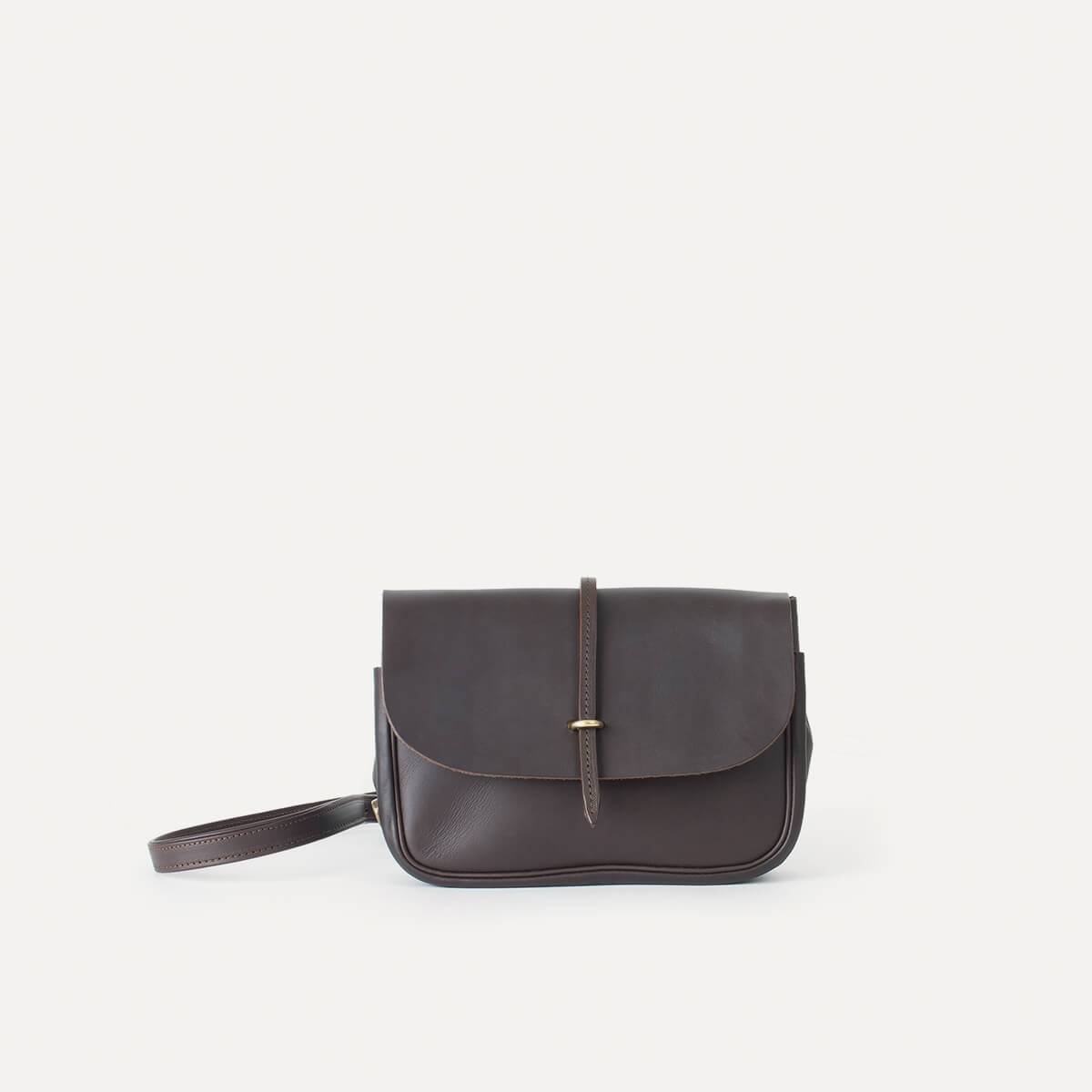 Mini Postman bag Pastel - Expresso (image n°1)