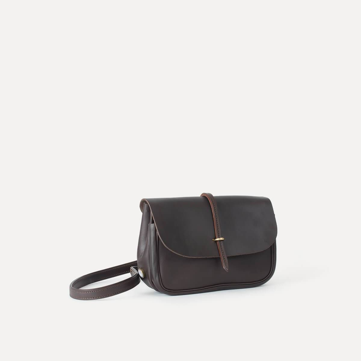 Mini Postman bag Pastel - Expresso (image n°2)