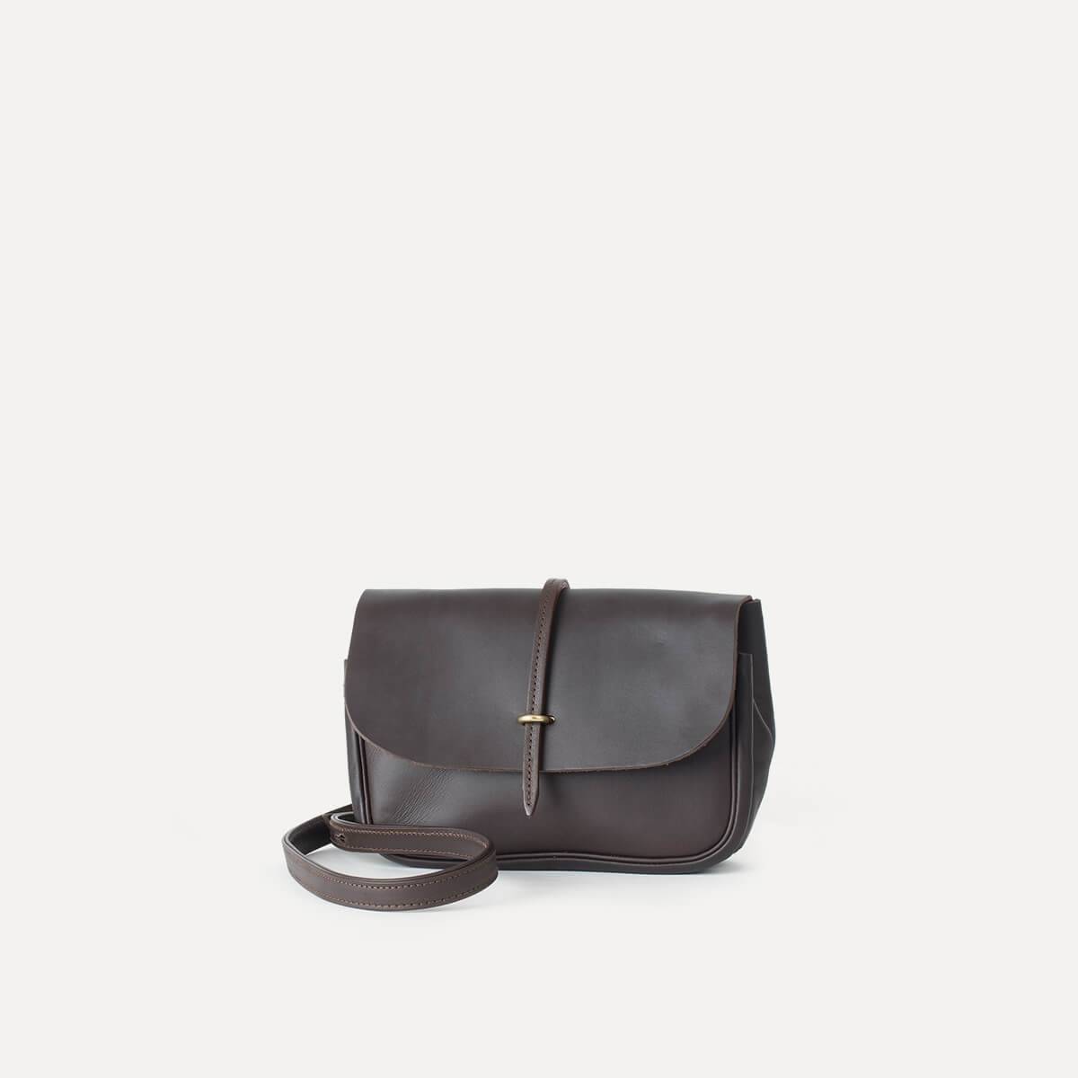 Mini Postman bag Pastel - Expresso (image n°3)