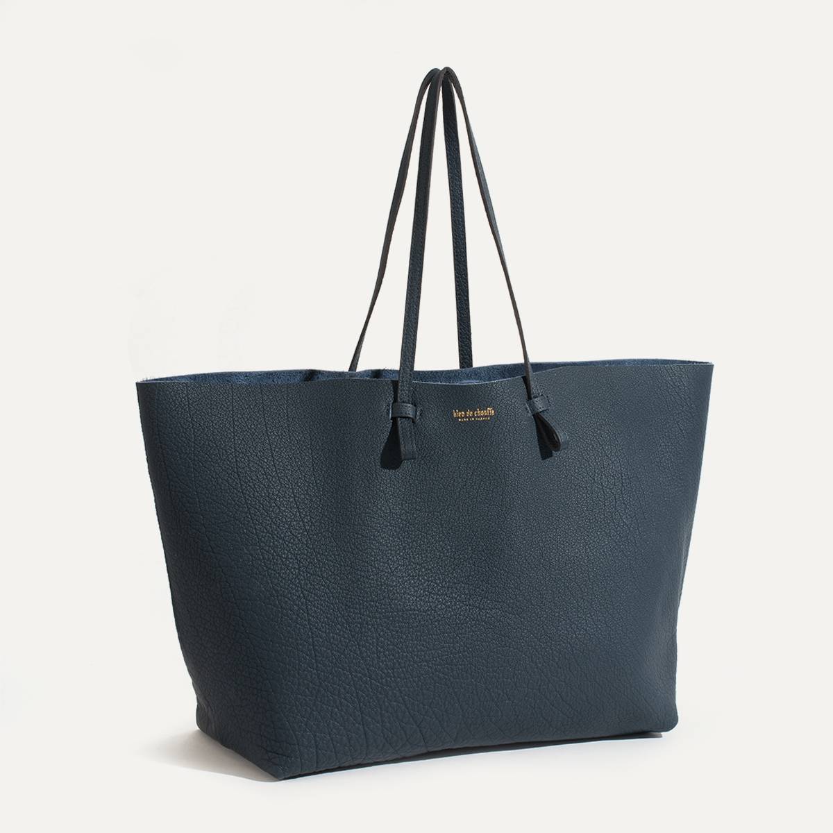 Joy Tote bag L - Navy Blue Crispi (image n°2)