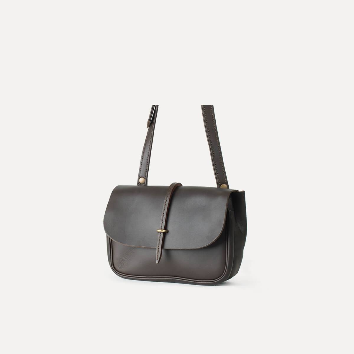 Mini Postman bag Pastel - Expresso (image n°5)
