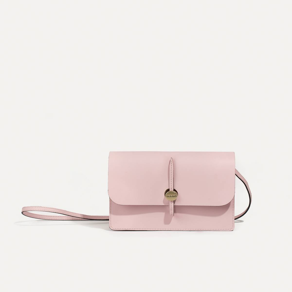 Joan Clutch bag - Powder Pink (image n°1)