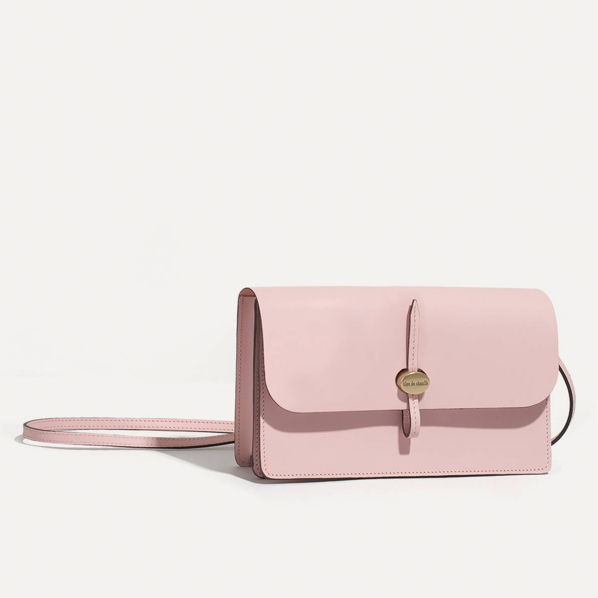 Joan Clutch bag - Powder Pink (image n°3)