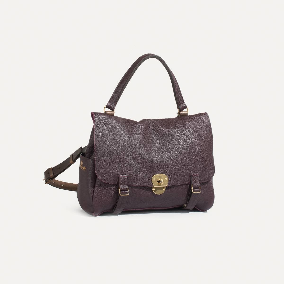 Coline bag M - Beetroot (image n°2)