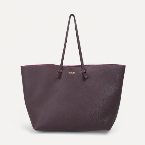 Joy Tote bag L - Beetroot