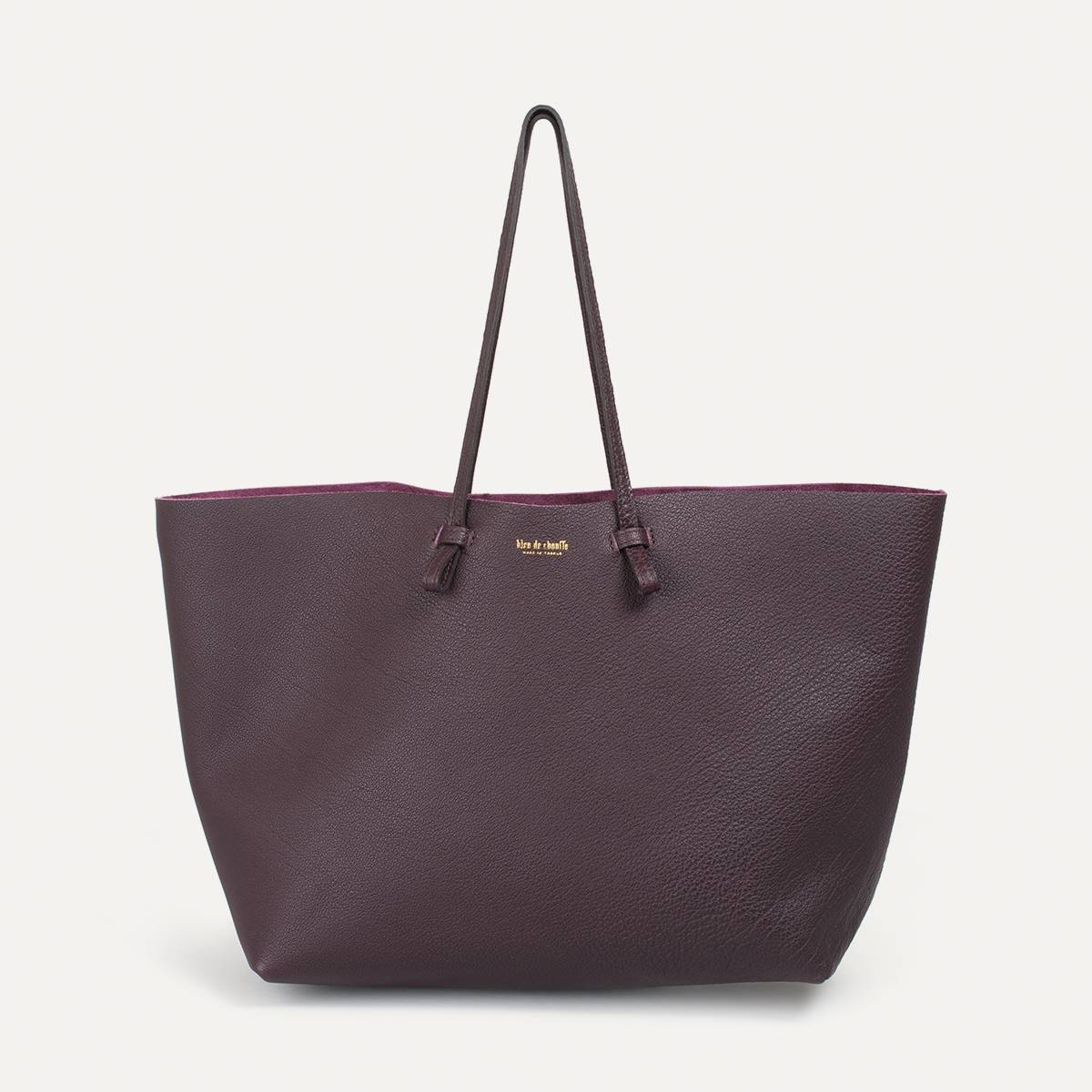 Joy Tote bag L - Beetroot (image n°1)