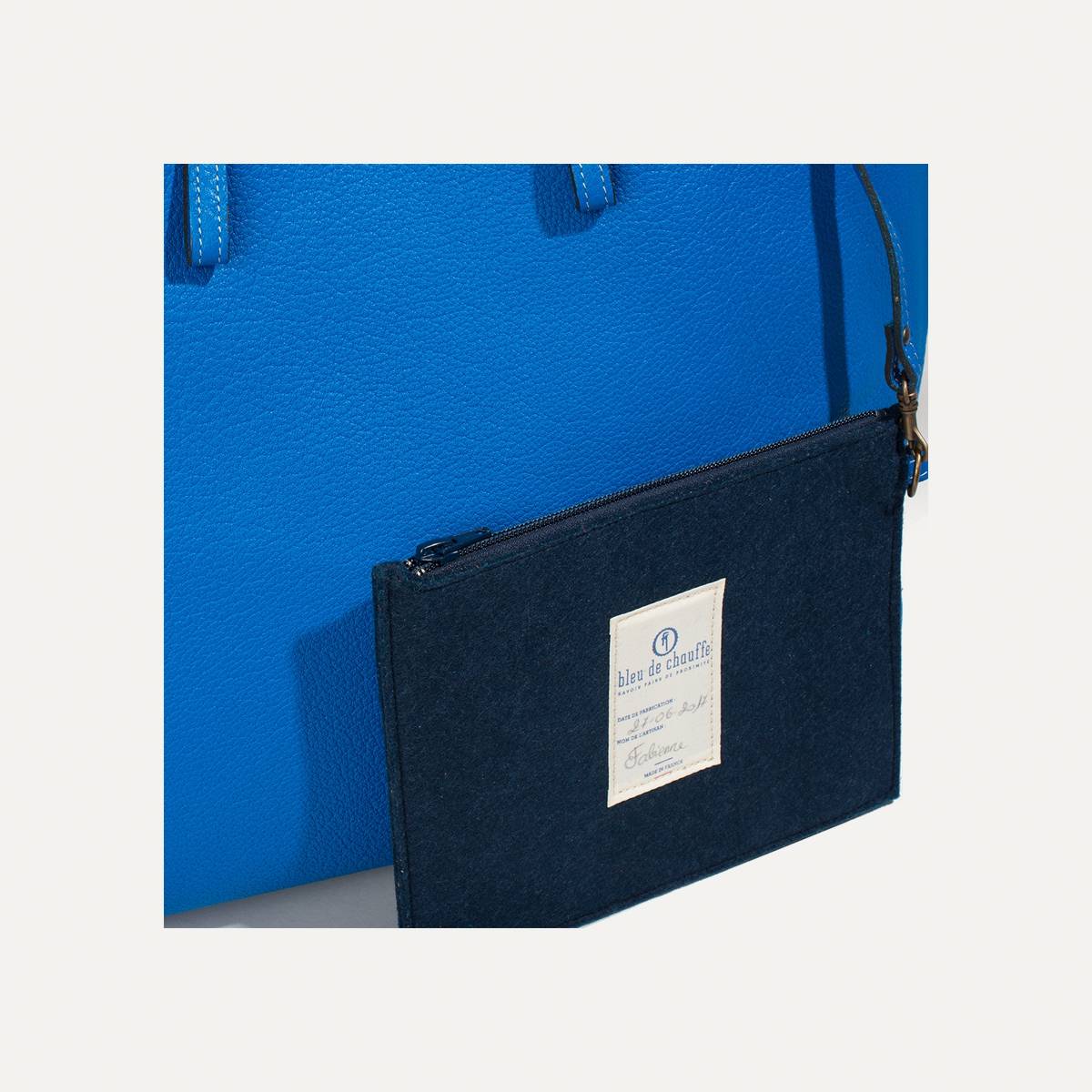 Joy Tote bag L - Blue Iris (image n°4)