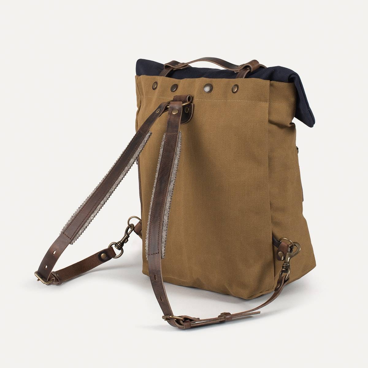 Blitz Motorcycles Scout Backpack - Navy/Camel (image n°4)