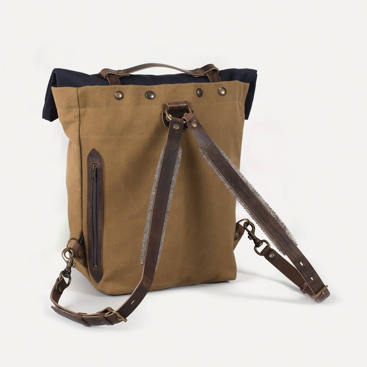 Blitz Motorcycles Scout Backpack - Navy/Camel (image n°5)