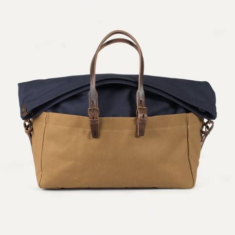 Sac de voyage Cabine BDC x Blitz - Navy/Camel