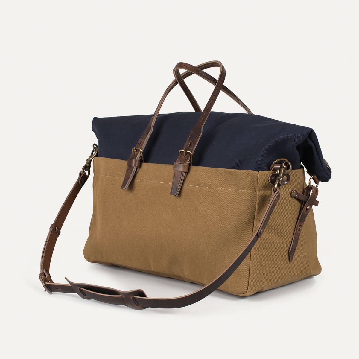 Sac de voyage Cabine Blitz Motorcycles - Navy/Camel (image n°4)
