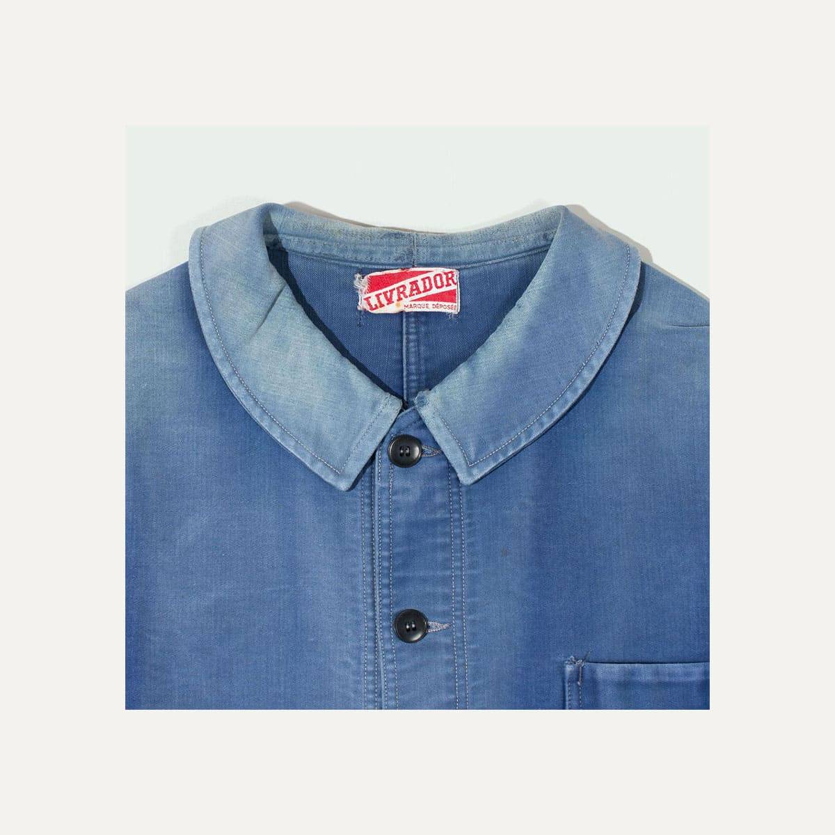 veste de travail bleu