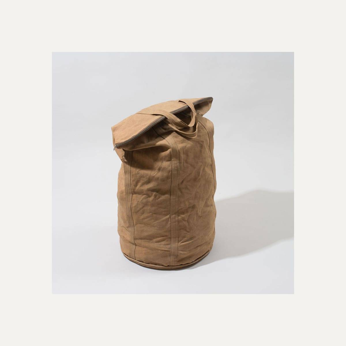 N°4: ‘Cashew-colored’ linen parachute bag (image n°3)