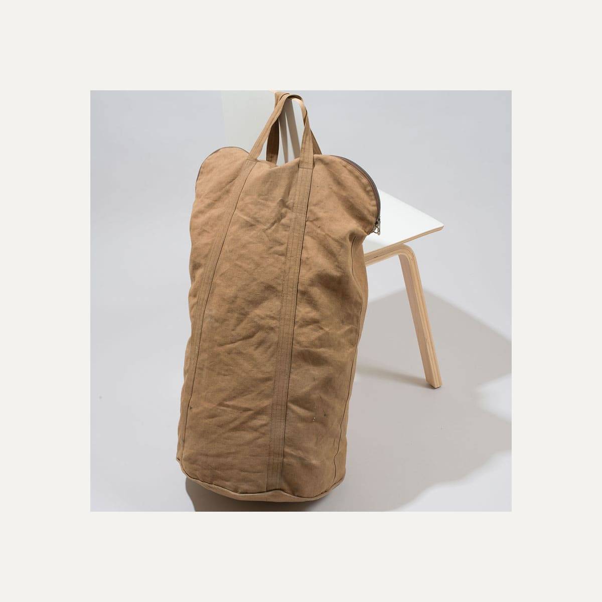 N°4: ‘Cashew-colored’ linen parachute bag (image n°8)