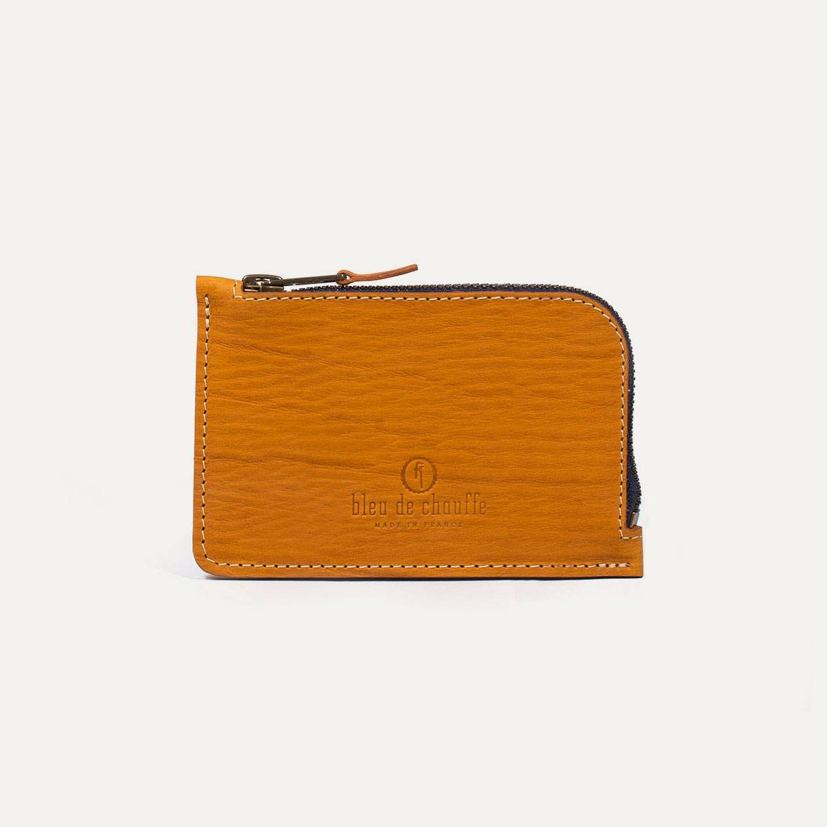 Pognon zipped purse  / L - Gold/Cork (image n°1)
