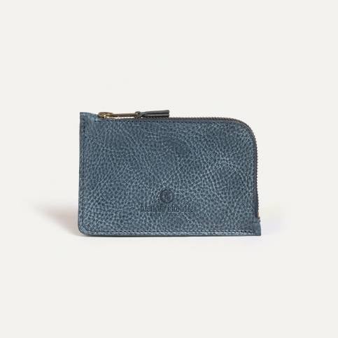 Porte monnaie zippé Pognon - Indigo