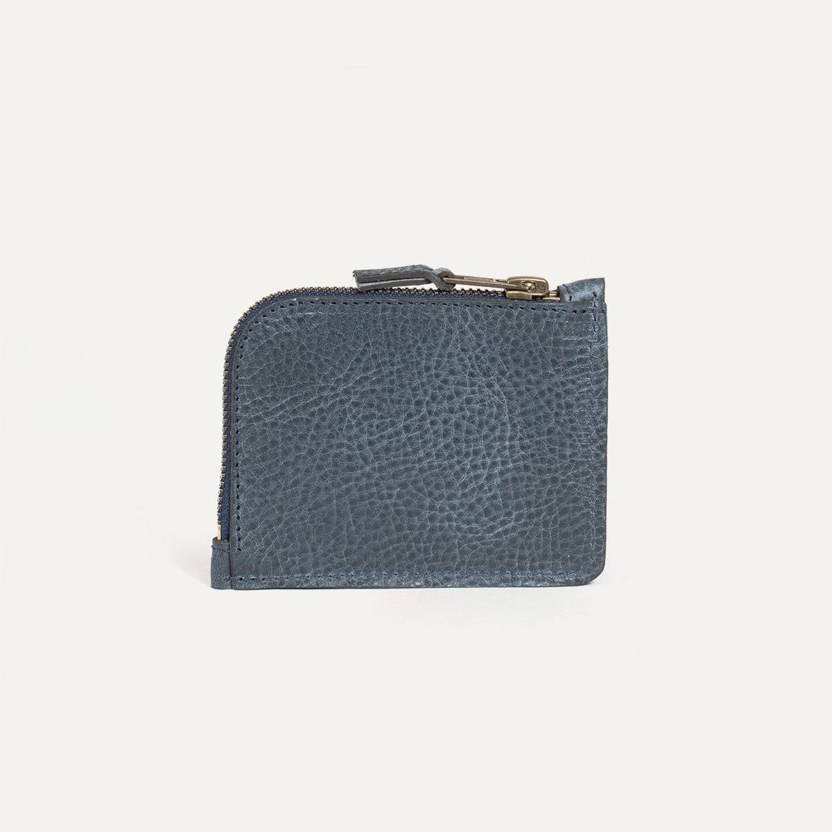 Porte monnaie zippé As - Indigo (image n°2)