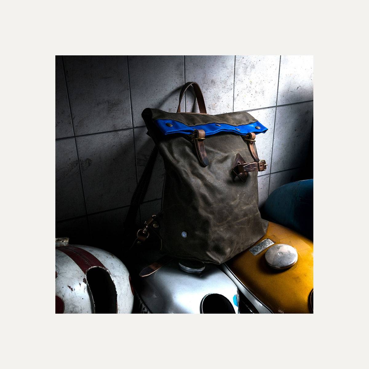 Scout Blitz Motorcycles Backpack - khaki (image n°8)