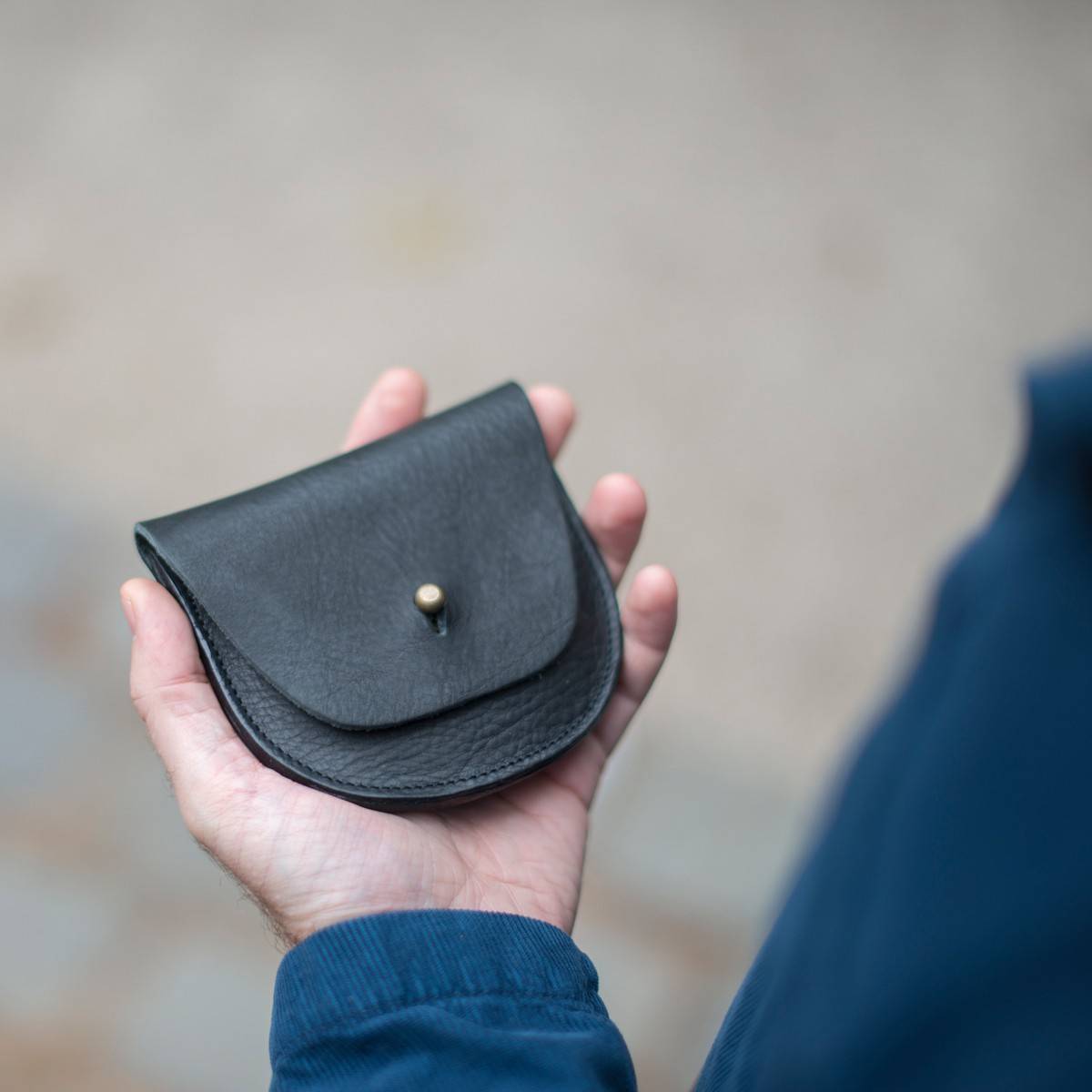 Porte monnaie Maille - Noir (image n°5)