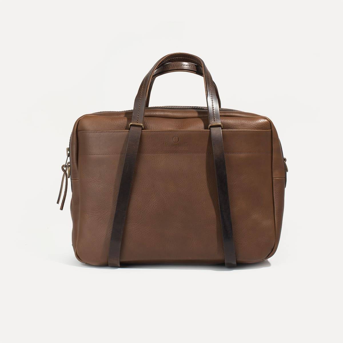 Sac business Report - Brun Militaire (image n°1)