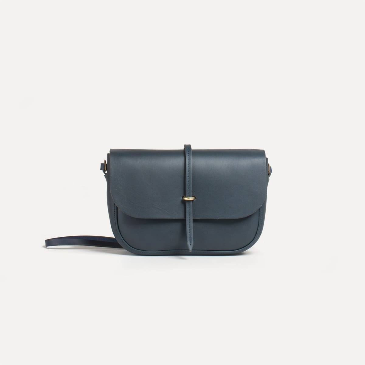 pastel blue clutch bag