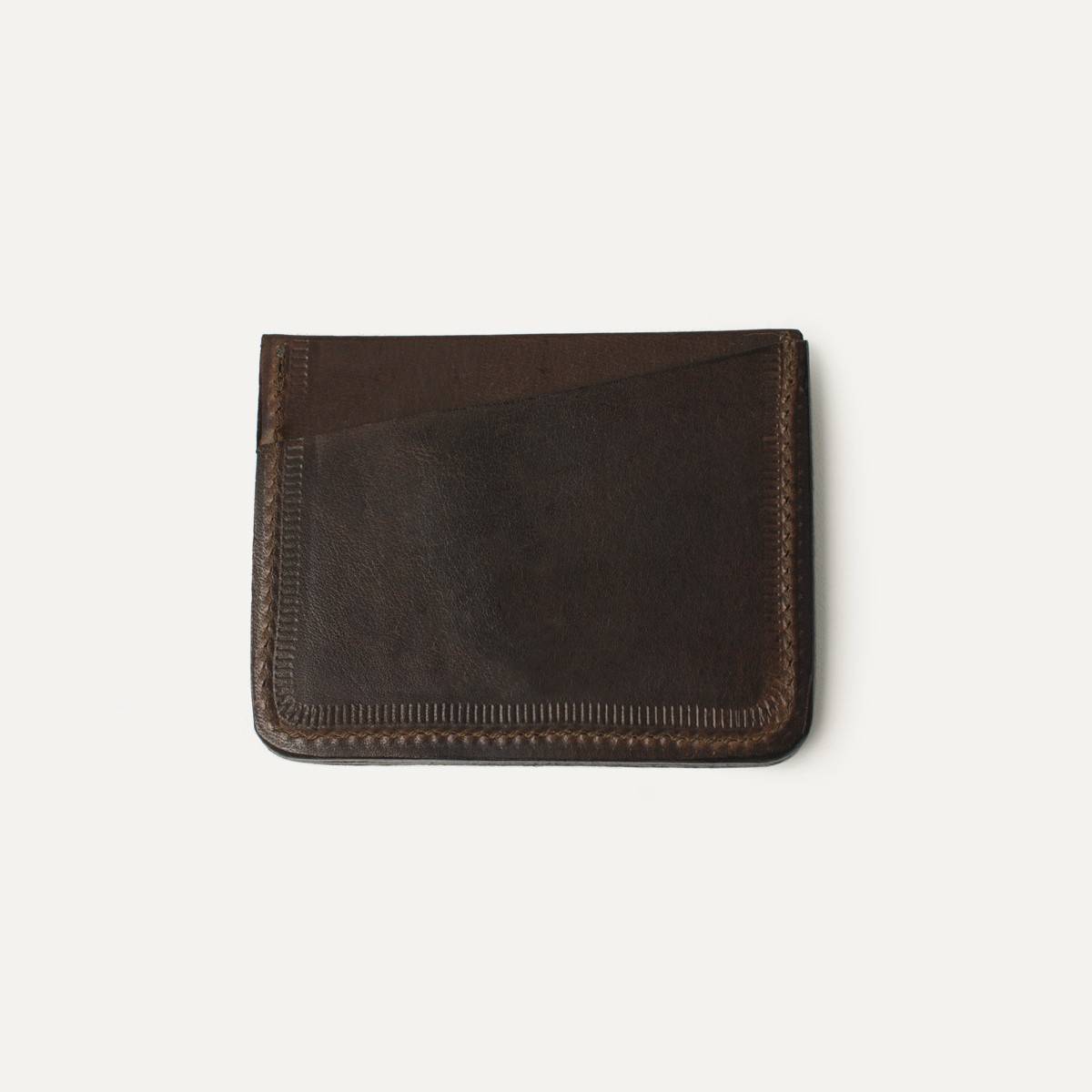 Oseille card holder - Brown (image n°2)