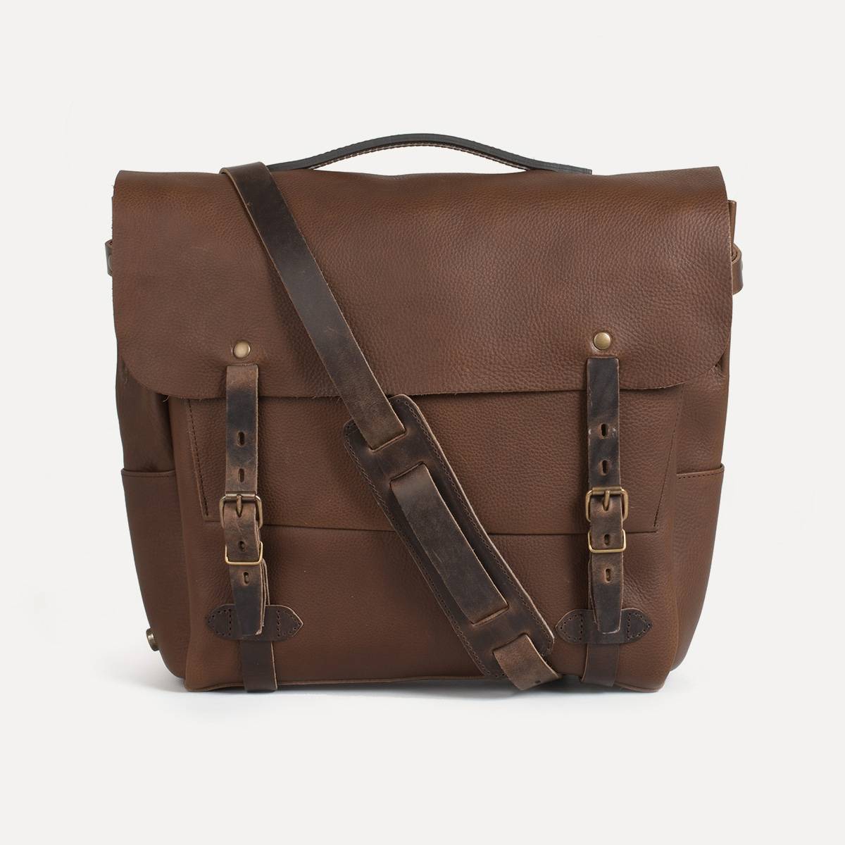 Postman bag Eclair L - Military Brown (image n°2)