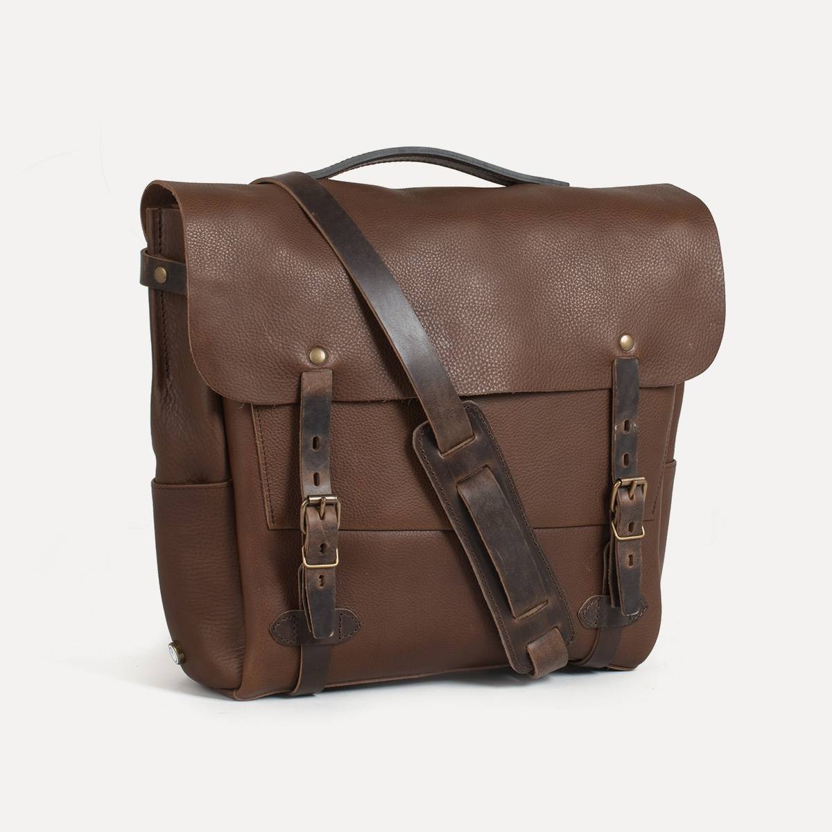 Postman bag Eclair L - Military Brown (image n°1)