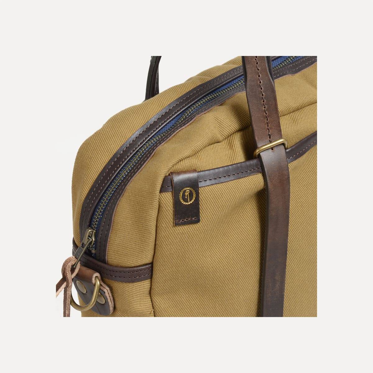 Report Business bag - Camel Canvas (image n°4)