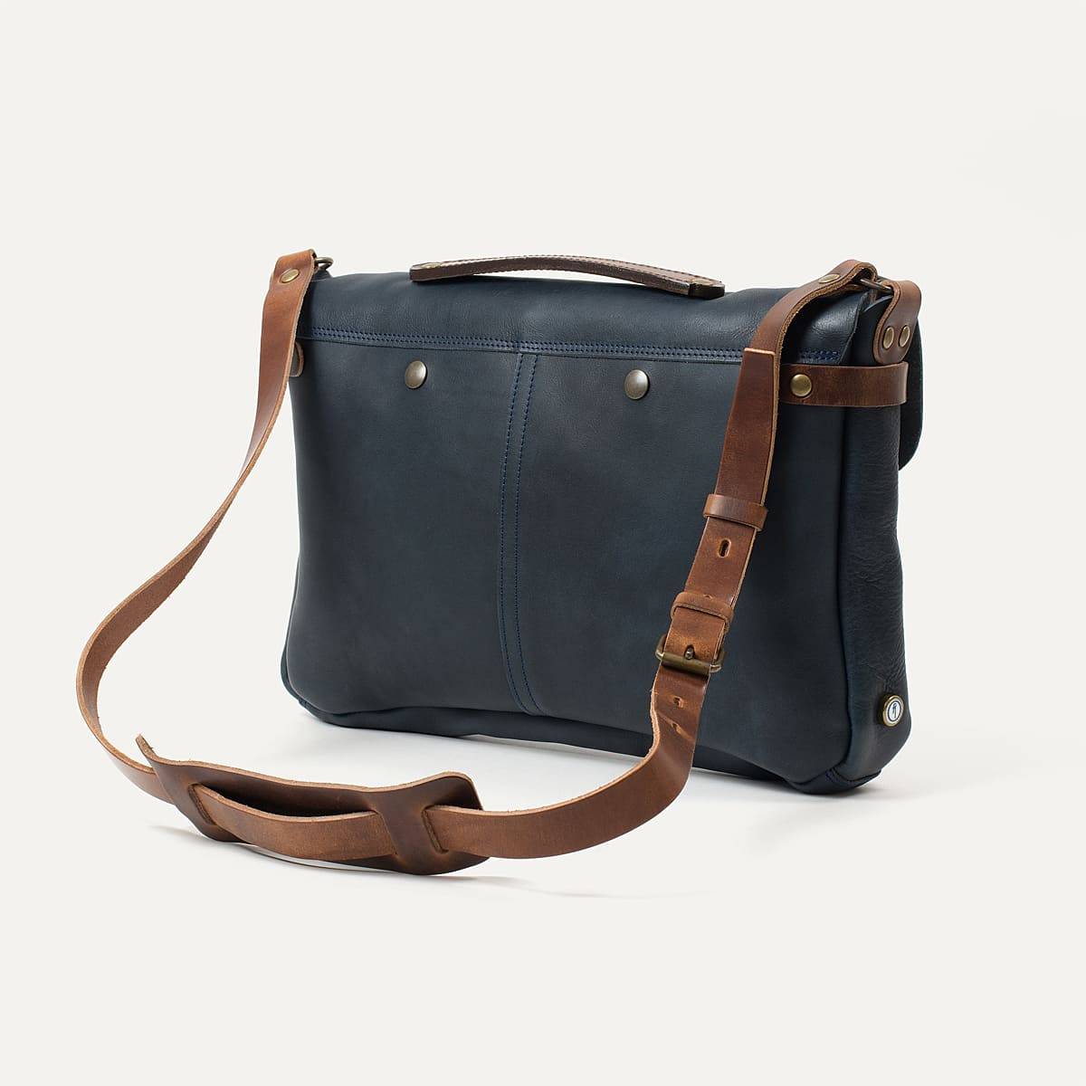 Justin plumber bag - Navy blue/Pain Brûlé (image n°3)