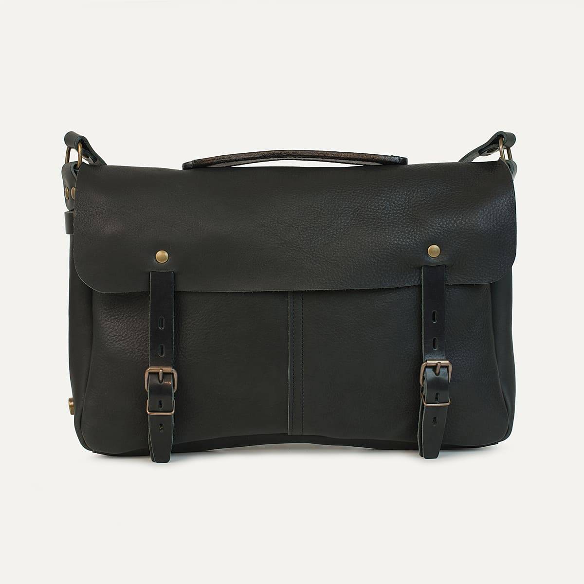 Justin Plumber bag I Leather satchel bag for Men Bleu de chauffe