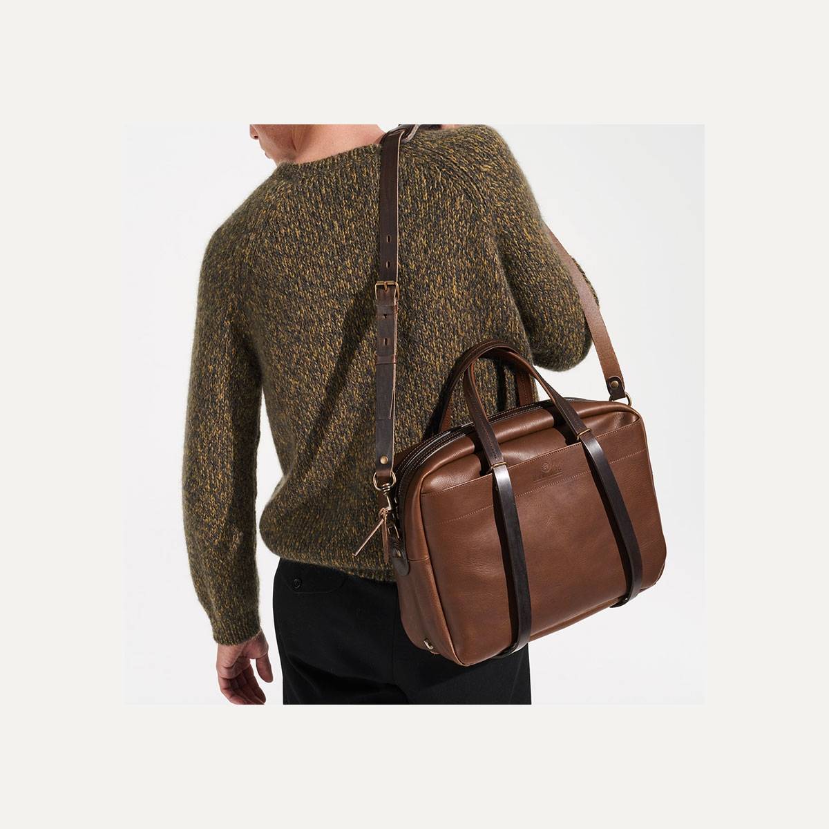 Sac business Report - Brun Militaire (image n°11)